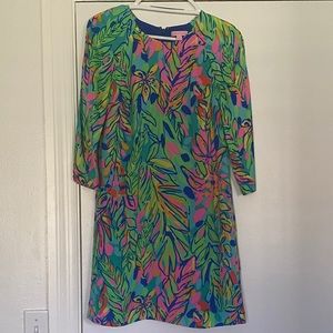 Lilly Pulitzer silk shift dress